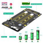 Dual 2X M.2 NVME SSD to Slimline SFF-8654 8X Adapter PCIe Bifurcation Motherboar