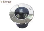 Decorative Round Led Underground Light 3w Up Light For Pathway / Driveway