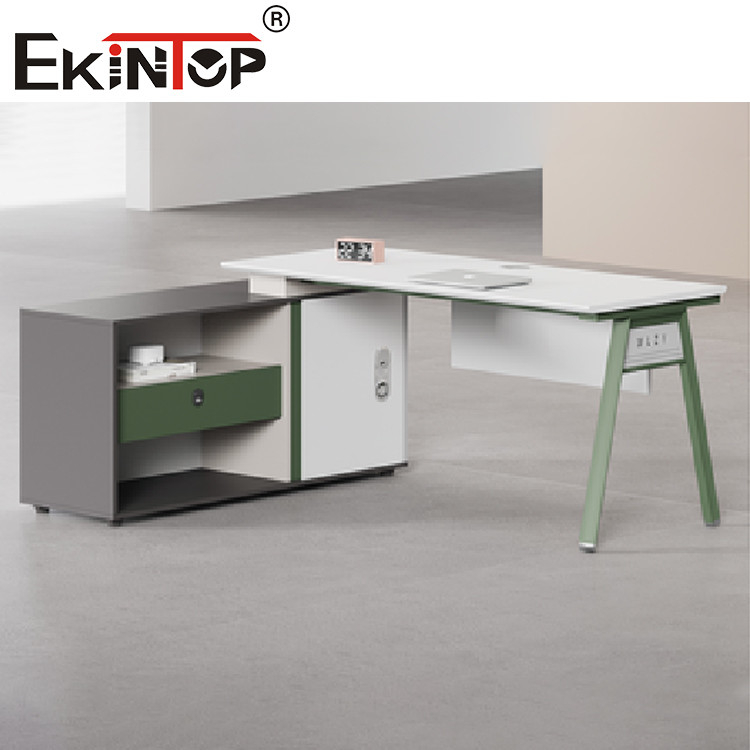 Commercial Furniture Office Workstation Staff Table Height Adjustable Rectangular
