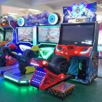 Coin Operation Motorcycle Game Machine Amusement Gaming Machines Customizable