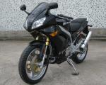 Manual Clutch Double Cylinder Motorcycle 250CC / Electric Starter Four Stroke