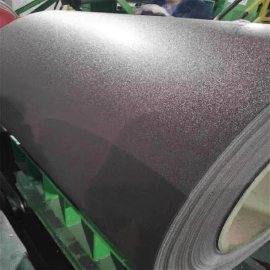 Z180 PPGI Wrinkle HDP Steel 40 Years Warranty 1040/1250mm Matt Textured Steel