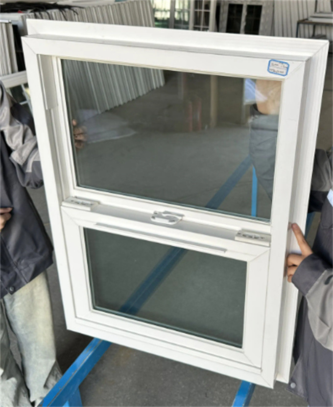 Low E Double Glazed SKATE Double Hung Windows Heat Insulation And Australian Standard