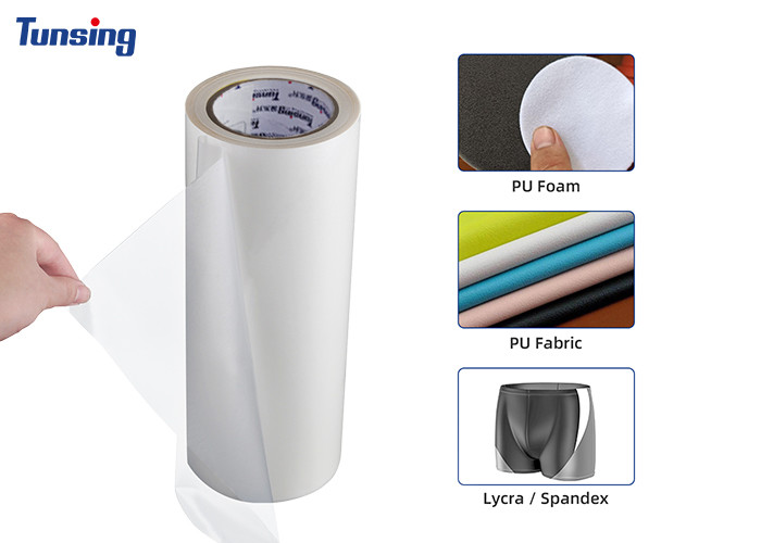 Thickness 0.08mm Thermal Bonding Film Low Melt Point For Laminating Fabric