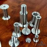 CNC Lathe Machining Stainless Steel Parts Automated Guided Vehicle Spare