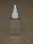 60ML Cube Cosmetic PET/HDPE Bottles With the scale Supplier Spray bottle, Srew