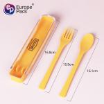 Healthy Eco-Friendly Plastic Cutlery Fork Spoon Set Travel Picnic Camping