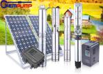 SS201 High Lift Solar Borehole Pumps 30M Deep Well Submersible Pump