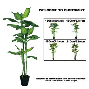Wholesale Anti UV Potted Evergreen Plants Artificial Landscaping Faux Trees from china suppliers