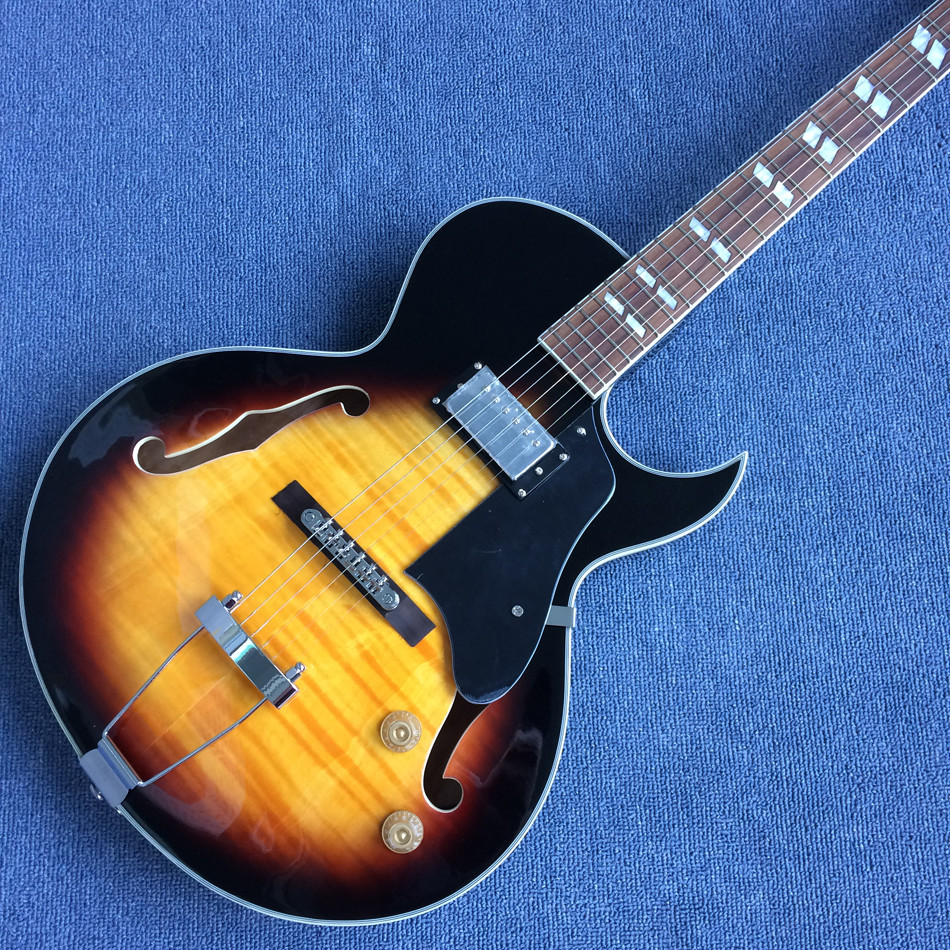 New style high quality custom L-5 Jazz electric guitar, hollow body jazz electric guitar