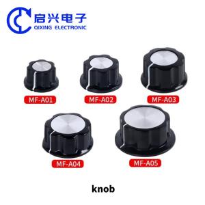 Wholesale MF-A01 MF-A02 MF-A03 Potentiometer Knob 6mm Bakelite Knob Black from china suppliers