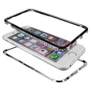Wholesale Luxury diamond bumper cases cover for iPhone 6 Bling Metal Frame from china suppliers