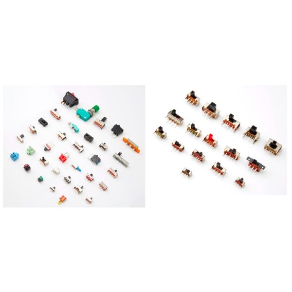 DIP Dpdt Slide Switch , Mini Slide Switch For Electronic Accessories