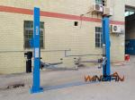 Single Manual Release Lock Hydraulic Car Lift 2 Post Auto Lift