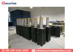 Automatic Outdoor Security Bollards Hydraulic Pressure Technologies Remote