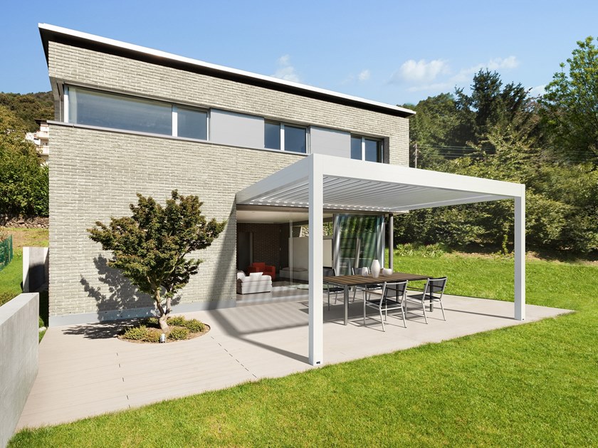 Transform Your Outdoor Space with Aluminum Louvered Pergolas