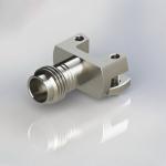 2.4-KHD RF Coaxial Cable Connectors DC-50G Flange Straight Through PCB 50 Ohm