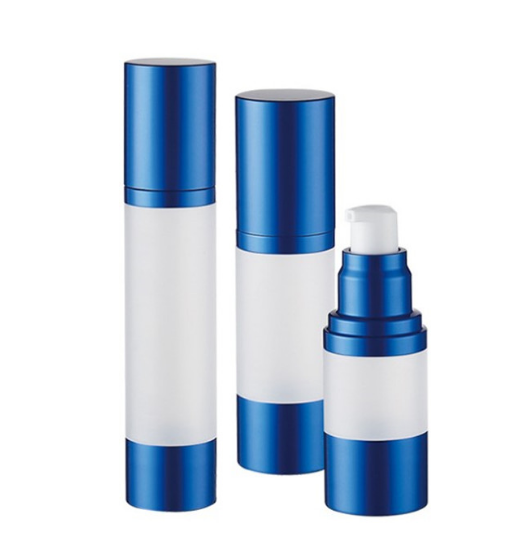 Multicolored H93.0mm 15ml Airless Pump Bottles