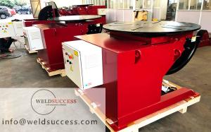 Wholesale 3T Welding Turn Table Tiltling Positioners , Control By Hand Box And Foot Pedal from china suppliers