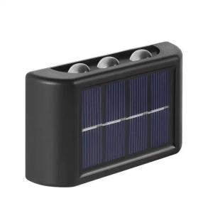 Wholesale Waterproof 4led 6led Up And Down Solar Wall Light for Garden Courtyard Luminous from china suppliers