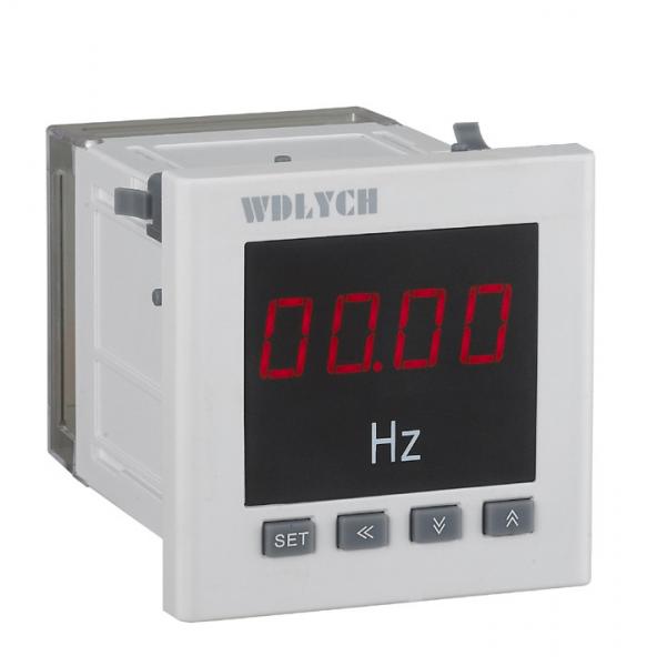 Quality 120mm 4 Digits Digital Frequency Panel Meter Ac Voltage Input With Relay Alarm Output for sale