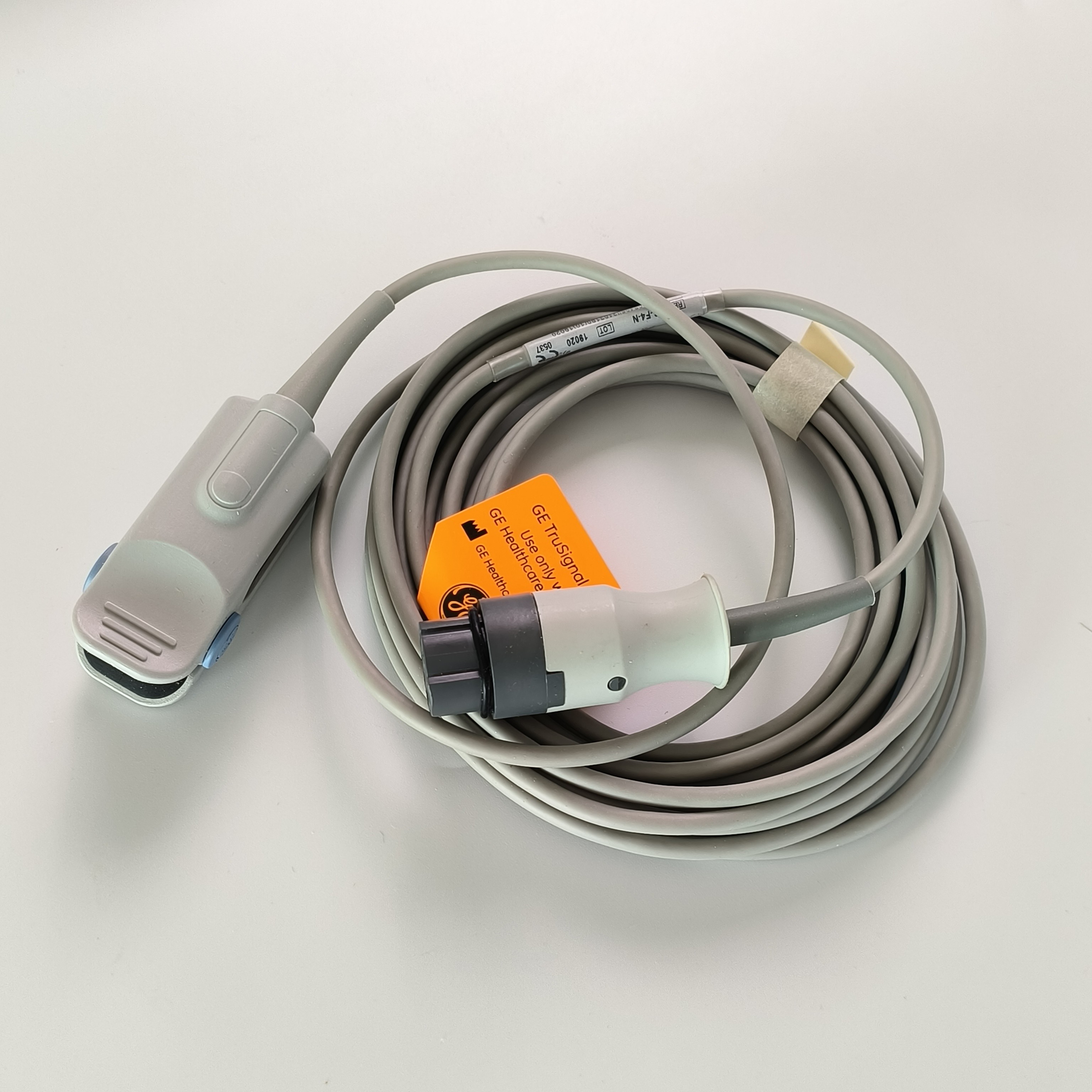GE Original Datex-Ohmeda TruSignal SpO2 Finger Sensor Reusable. REF: TS-F4-N