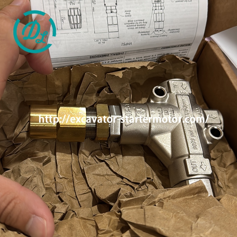 Regulating Unloader Valve VHP51 G1/2F 550 Bar 8000 Psi PA Without Knob