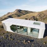 Rectangle Futuristic Space Capsule House 2 People Capacity Capsule Cabin House