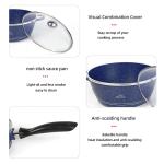 Hot Selling Multicolor pans and pots Kitchen Cooking Pot Sets Aluminum Non-Stick