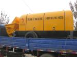 HBT90 Diesel Stationary Portable Concrete Pump High Mobile Flexibility