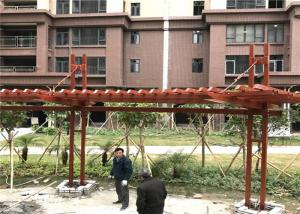 China Professional Light Steel Frame Construction For Garden Pergola Gazebo ISO Approval on sale