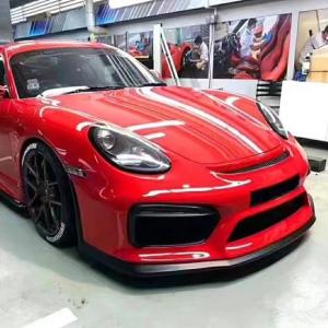 Wholesale Products Sell Like Hot Cakes 987Cayman Body Kit GT4 Style Front and Rear Bumper Spoiler 2006-2012 from china suppliers