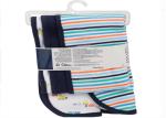 Lightweight Newborn Baby Burping Towels Assorted Lined Terry Cloth Burp Rags