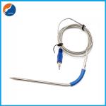 SUS304 Probe RTD 100K OHM BBQ Grill Temperature Sensor
