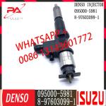 DENSO Diesel Common rail Injector 095000-5981 for ISUZU 8-97603099-1