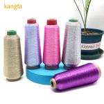 150D Yarn Count Embroidery Thread for Gold and Silver Metallic Embroidery in