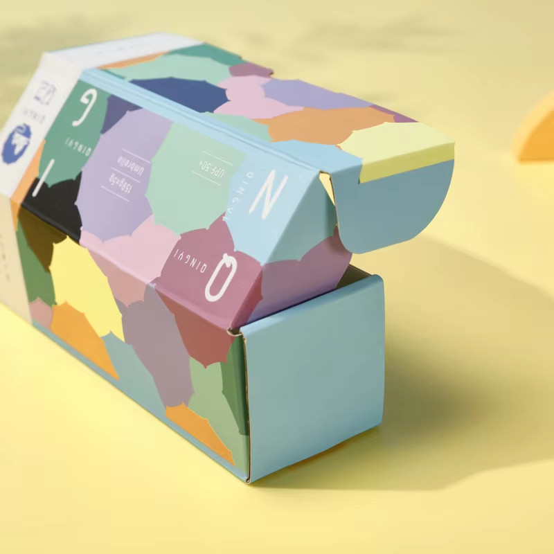 shipping mailer boxes Corrugated Paper Custom Logo For Perfume And Household Products