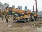 2014 Xg Hydraulic Terrian Mobile Crane Used Heavy Equipment Truck Crane with 5