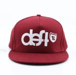 Trucker-style snap back hats,5 panel cotton baseball cap, screen printing logo,