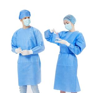 Wholesale Customized Size Sterile Surgical Gown Prevent Bacteria For Hospital from china suppliers