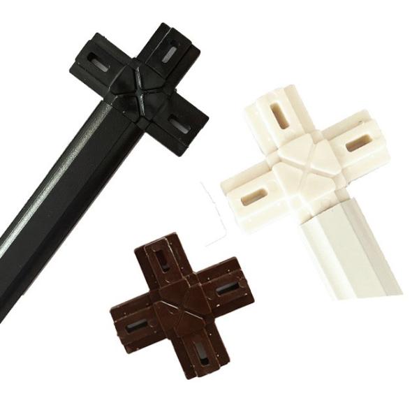 Customized Colors Aluminum Georgian Bar Decoration Connector for All Scenarios