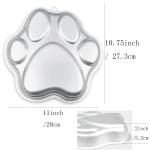 DIY Household Bear Paw Cartoon Aluminum Alloy Baking Cake Mold