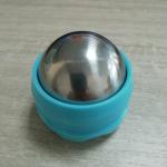 Freezing Hot Cold Ice Massage Roller Ball With Black Red White Oragne Base