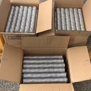 Wholesale 50.8mm Electroplated Metal Spiral Binding Coil For Notebook from china suppliers
