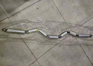 Wholesale Gym 47 Inch Curl Bar Aluminum double swivel bar cable attachment For Dual Cable Functional Trainers from china suppliers