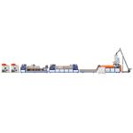 Efficiency Single Screw Extruder PP Strap Making Machine For Food Packaging