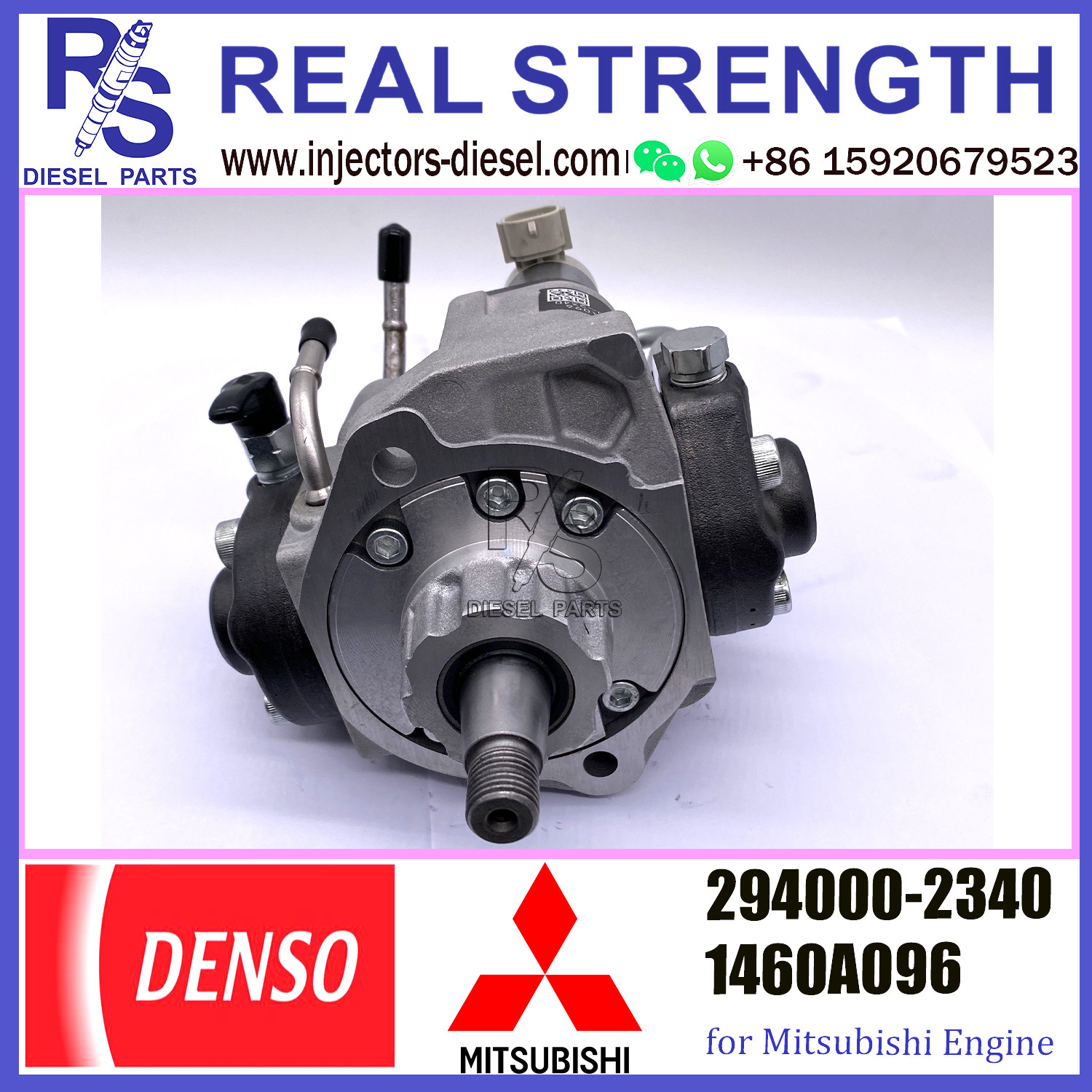 Diesel Injector Common Rail Fuel Injection Pumps 294000-2340 1460A096 for Mitsubishi engine
