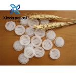 Bulk Biodegradable Coffee Bean Bags With Valve Plastic White 0.83g Per Valve
