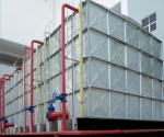 Square Type Galvanized Steel Panel Assembly Water Tank for Industrial Water
