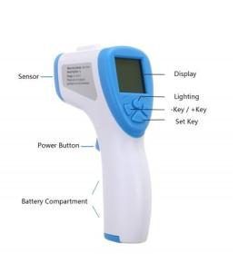 Wholesale High Accuracy Non Contact Infrared Digital Thermometer For Body Temperature Meter from china suppliers